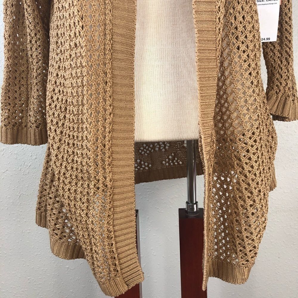 NWT Passports Cardigan Sweater Size Large - Picture 2 of 6